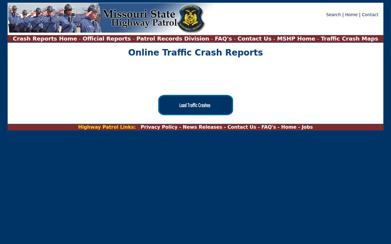 Maries County arrest history MSHP crash report search channel