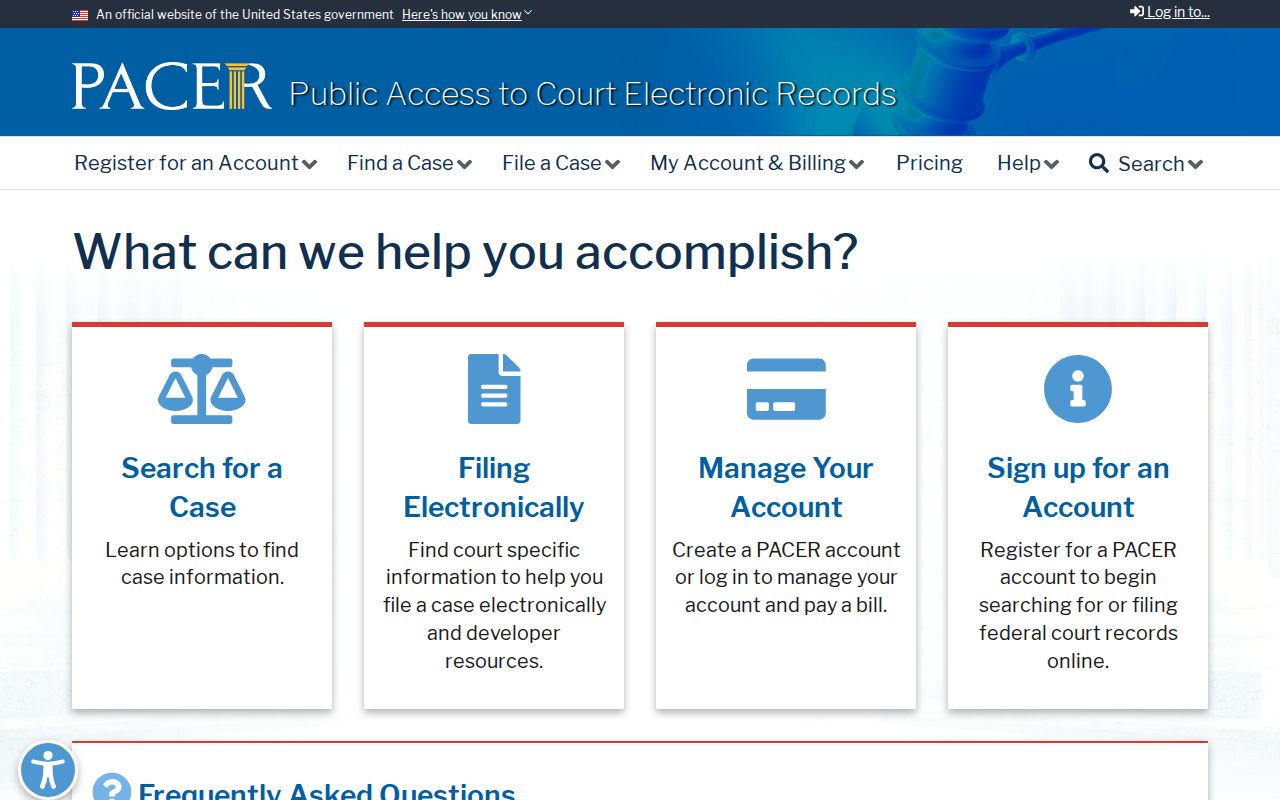 PACER search for federal criminal court cases from Maries County